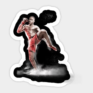 Jon Jones Tee Sticker